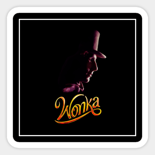 Wonka Timothee 2023 Sticker